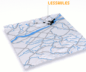 3d view of Les Saules