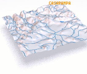 3d view of Casapampa