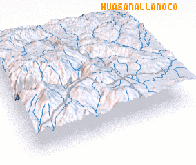 3d view of Huasanallanoco