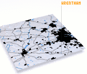 3d view of Wrentham