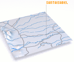 3d view of Santa Isabel