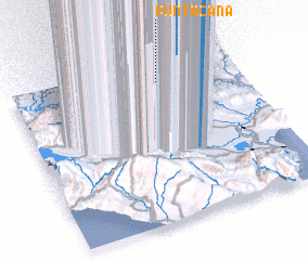3d view of Punta Caña