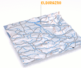 3d view of El Durazno