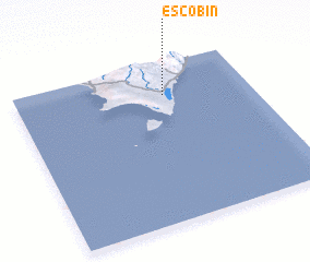 3d view of Escobín
