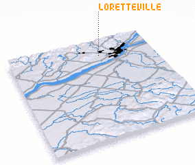 3d view of Loretteville
