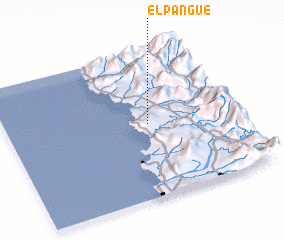 3d view of El Pangue