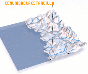 3d view of Comunidad La Estancilla