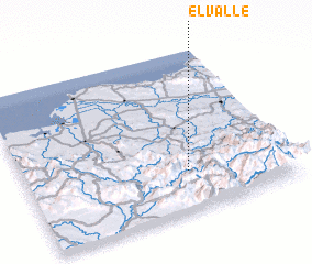 3d view of El Valle