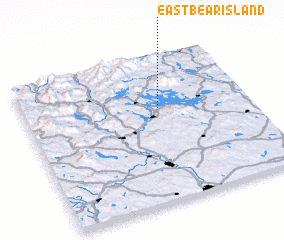 3d view of East Bear Island