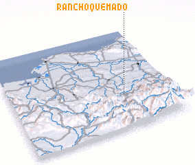 3d view of Rancho Quemado