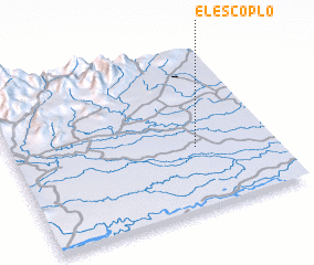 3d view of El Escoplo