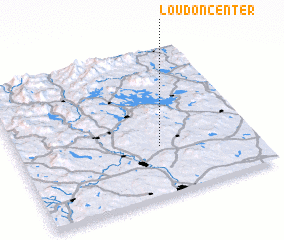 3d view of Loudon Center