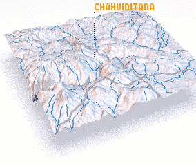 3d view of Chahuinitaña