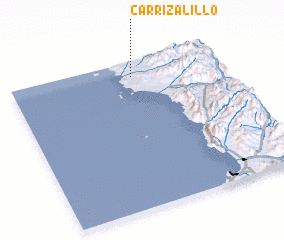 3d view of Carrizalillo