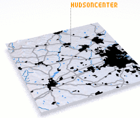 3d view of Hudson Center