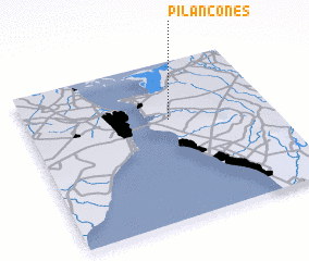 3d view of Pilancones