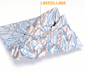 3d view of La Ensillada