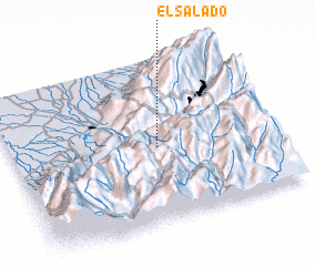 3d view of El Salado