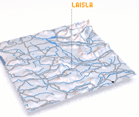 3d view of La Isla