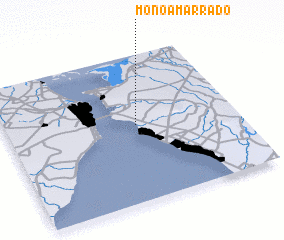 3d view of Mono Amarrado