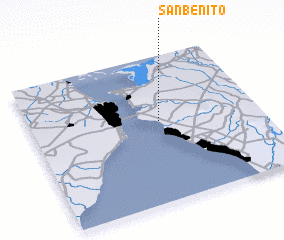 3d view of San Benito