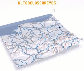 3d view of Alto de Los Copeyes