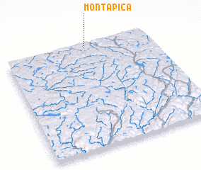 3d view of Mont-Apica