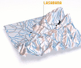 3d view of La Sabana