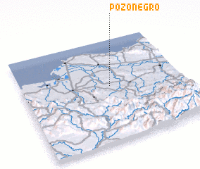 3d view of Pozo Negro