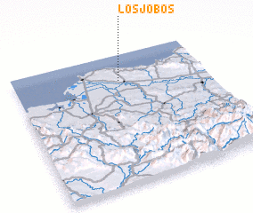 3d view of Los Jobos