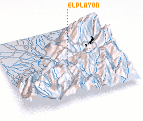 3d view of El Playón