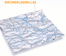 3d view of Rincón de Lagunillas