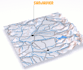 3d view of San Javier