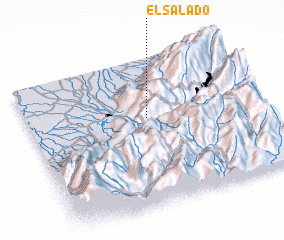 3d view of El Salado