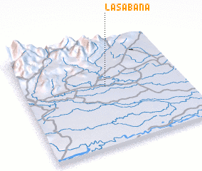 3d view of La Sabana