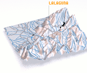 3d view of La Laguna