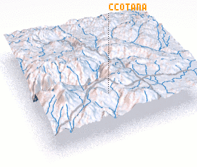 3d view of Ccotaña