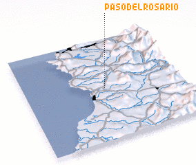 3d view of Paso del Rosario