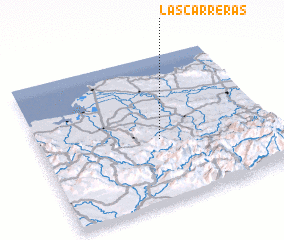 3d view of Las Carreras