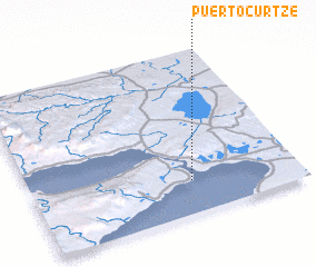 3d view of Puerto Curtze