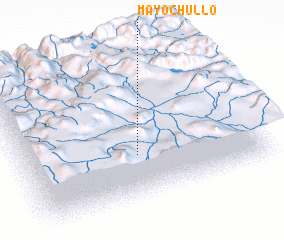 3d view of Mayo Chullo