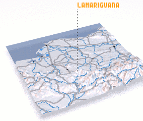 3d view of La Mariguana