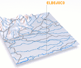 3d view of El Bejuco