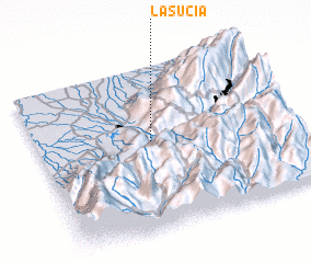 3d view of La Sucia