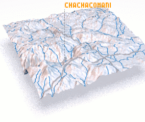 3d view of Chachacomani