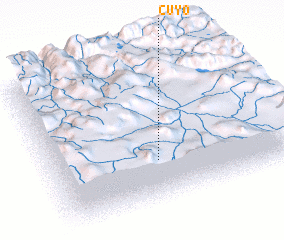 3d view of Cuyo