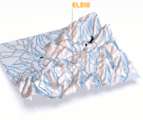 3d view of El Río