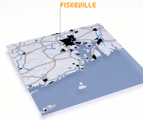 3d view of Fiskeville