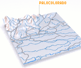 3d view of Palo Colorado