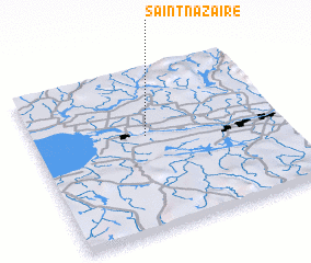 3d view of Saint-Nazaire